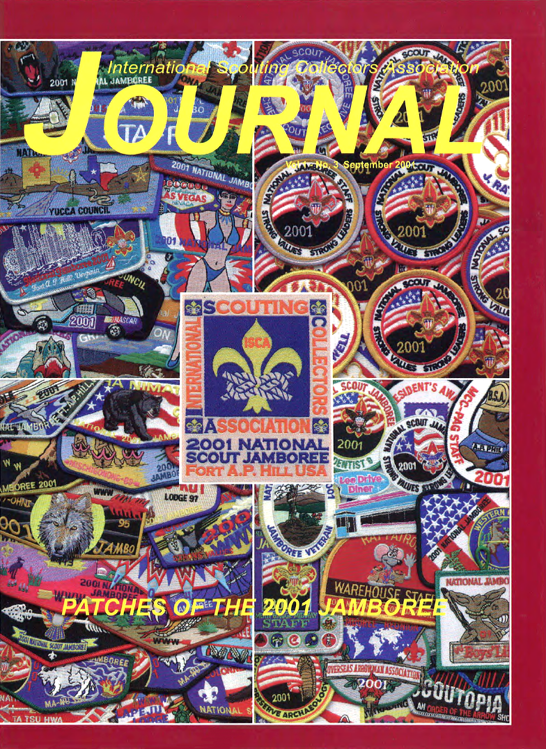 ISCA Journal September 2001 Boy Scout Trade O Ree Calendar